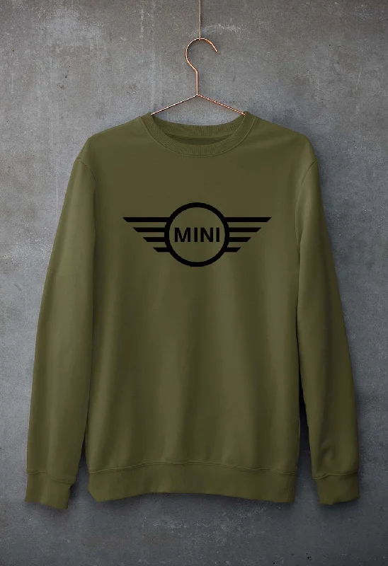 Mini Cooper Unisex Sweatshirt for Men/WomenHoodie with Hem Elastic Stretchable Comfortable