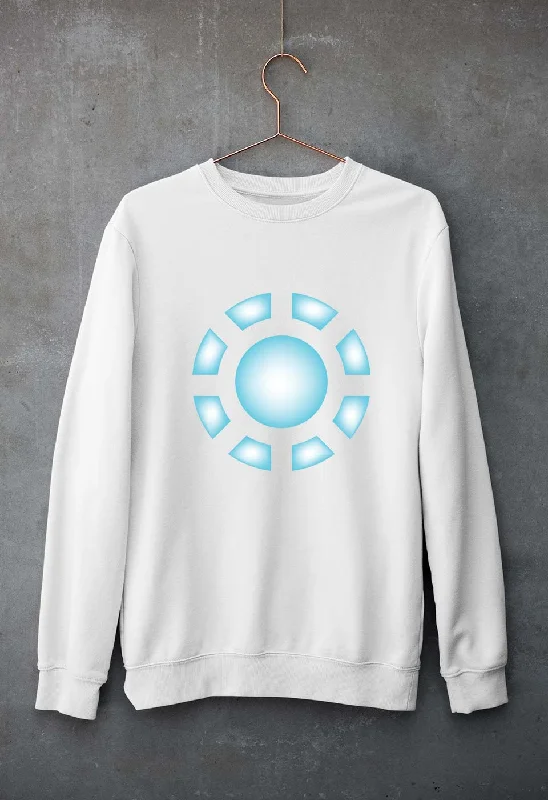 ARC REACTOR Iron Man Superhero Unisex Sweatshirt for Men/WomenHoodie with Hem Patch Decorative Personalized