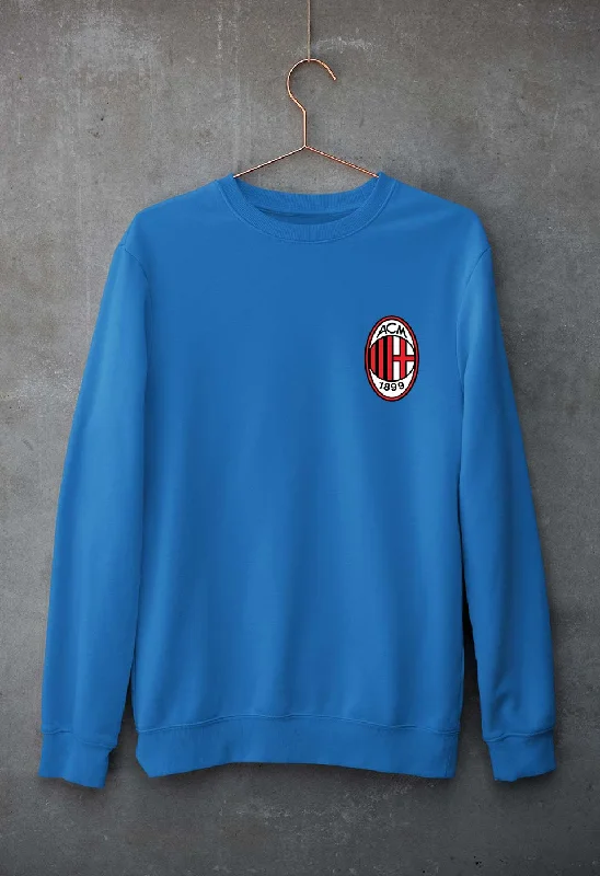 A.C. Milan Unisex Sweatshirt for Men/WomenHoodie with Pastel Soft Subtle