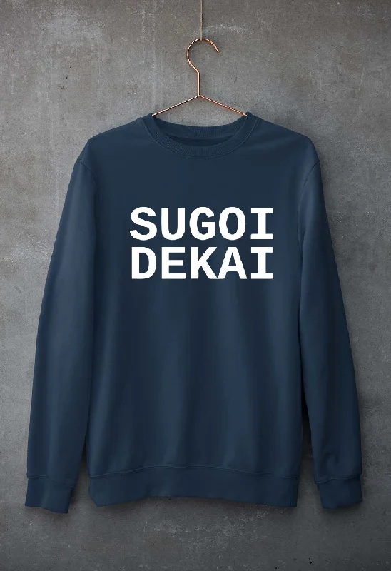 Sugoi Dekai Unisex Sweatshirt for Men/WomenHoodie with Longline Fit Extended Stylish