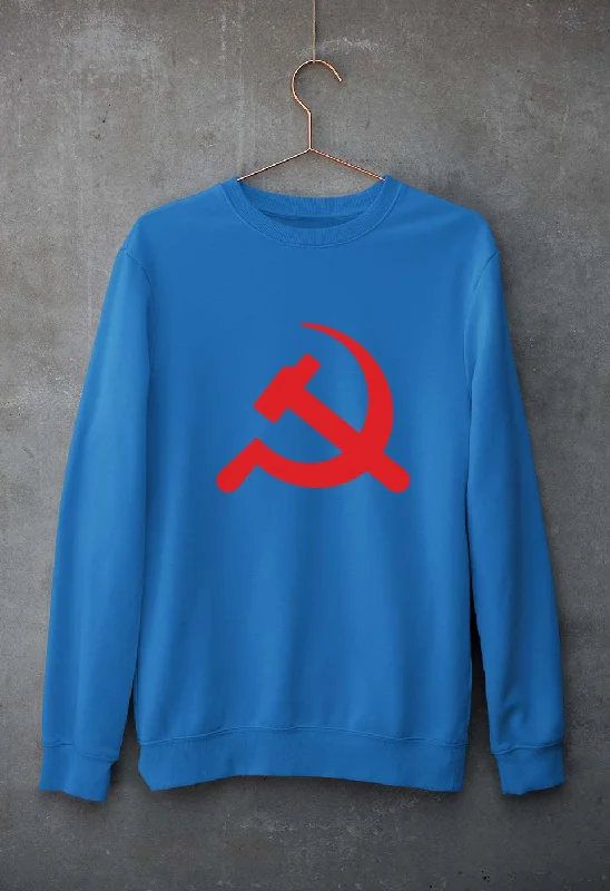 Communist party Unisex Sweatshirt for Men/WomenHoodie with Hidden Zipper Minimalist Clean