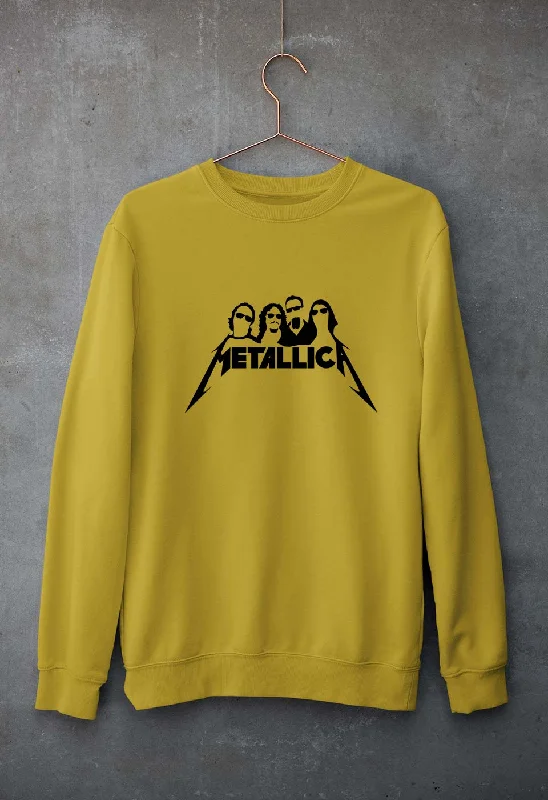 Metallica Unisex Sweatshirt for Men/WomenHoodie with Oversized Fit Loose Comfortable