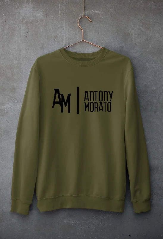 Antony Morato Unisex Sweatshirt for Men/WomenHoodie with Lace Feminine Delicate