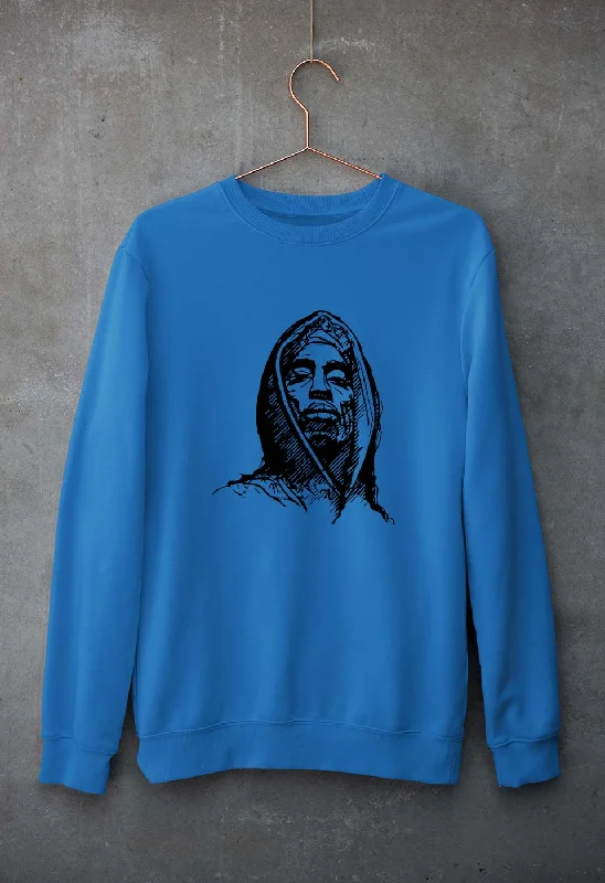 Tupac 2Pac Unisex Sweatshirt for Men/WomenHoodie with Ribbed Cuffs Snug Fit Comfort