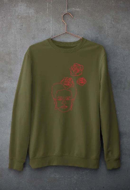 Frida Kahlo Unisex Sweatshirt for Men/WomenHoodie with Pattern Geometric Abstract