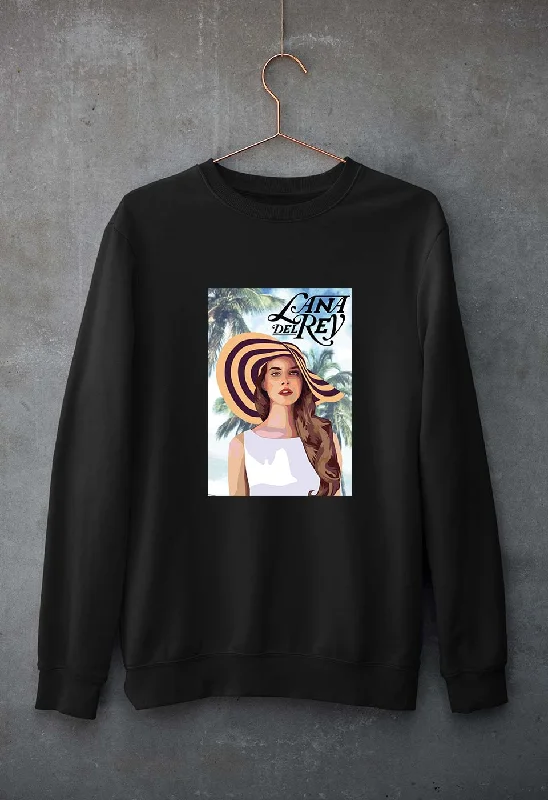 Lana Del Rey Unisex Sweatshirt for Men/WomenHoodie with Puffed Sleeves Voluminous Trendy