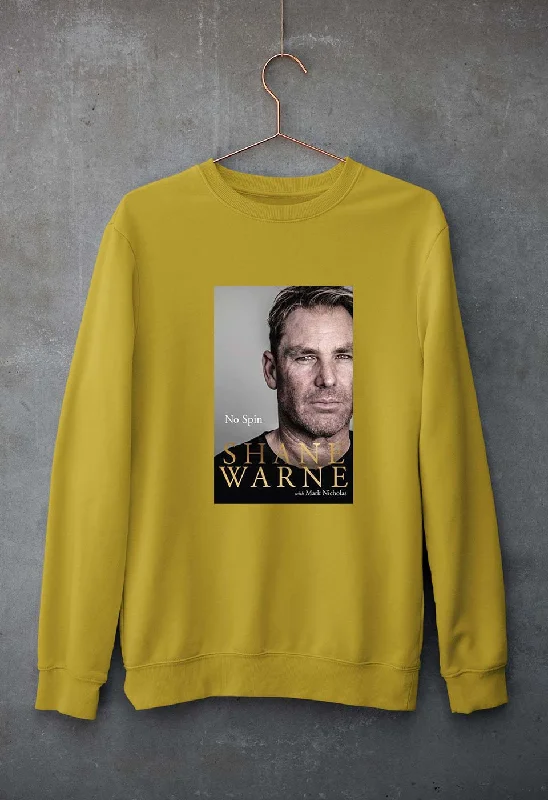 Shane Warne Unisex Sweatshirt for Men/WomenHoodie with Cropped Fit Short Trendy