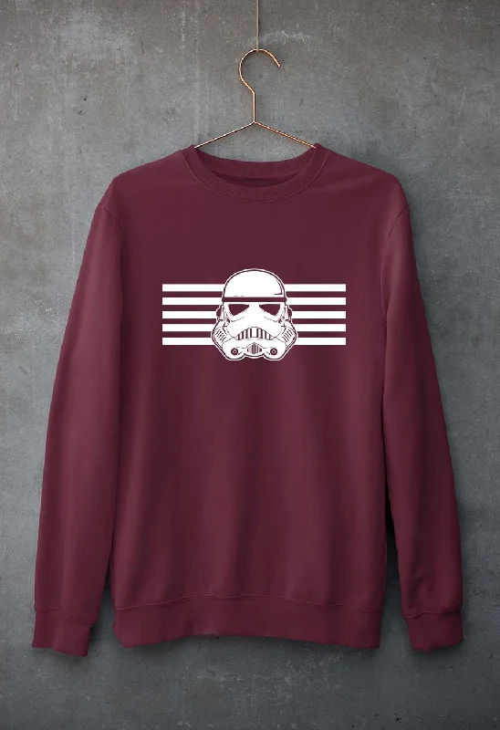 Star War Unisex Sweatshirt for Men/WomenHoodie with Mock Neck Collared Structured