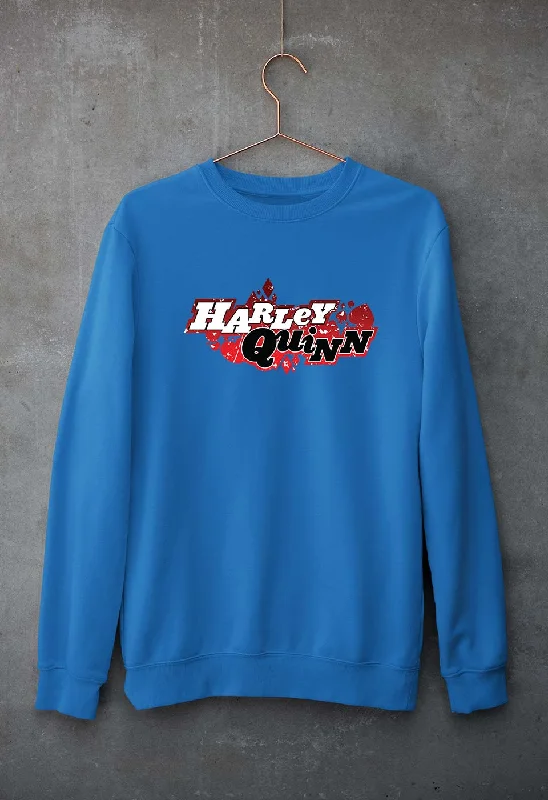 Harley Quinn Unisex Sweatshirt for Men/WomenHoodie with Front Slit Layering Stylish