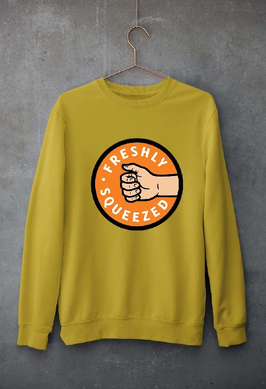 Orange Cassidy - Freshly Squeezed Friends Unisex Sweatshirt for Men/WomenHoodie with Cuffed Sleeves Snug Secure