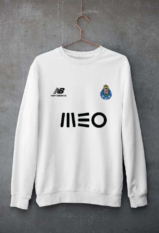 FC Porto 2021-22 Unisex Sweatshirt for Men/WomenHoodie with Rolled Sleeves Casual Relaxed