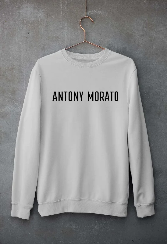 Antony Morato Unisex Sweatshirt for Men/WomenHoodie with Applique Textured Unique