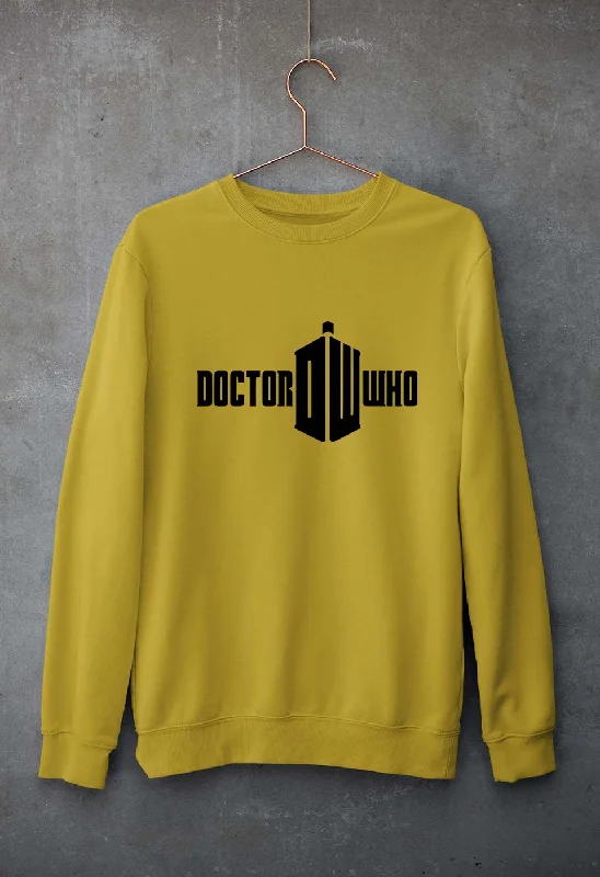 Doctor Who Unisex Sweatshirt for Men/WomenHoodie with Stripes Bold Sporty