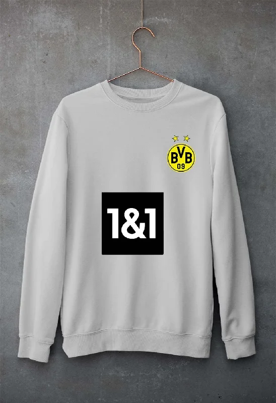 Borussia Dortmund 2021-22 Unisex Sweatshirt for Men/WomenHoodie with Oversized Fit Loose Comfortable