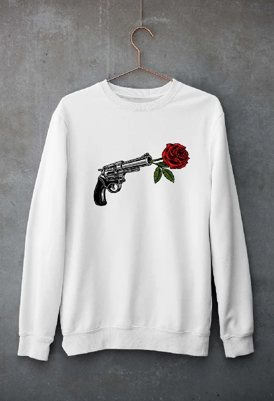 Guns N' Roses Unisex Sweatshirt for Men/WomenHoodie with Hem Drawcord Adjustable Customizable