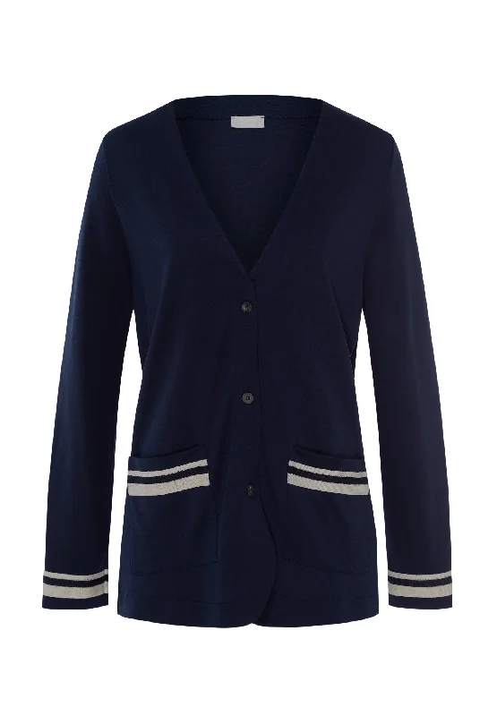 Madeleine Jacket | Deep Navy 78817-1610 Wool Jacket Cashmere Jacket Tweed Jacket