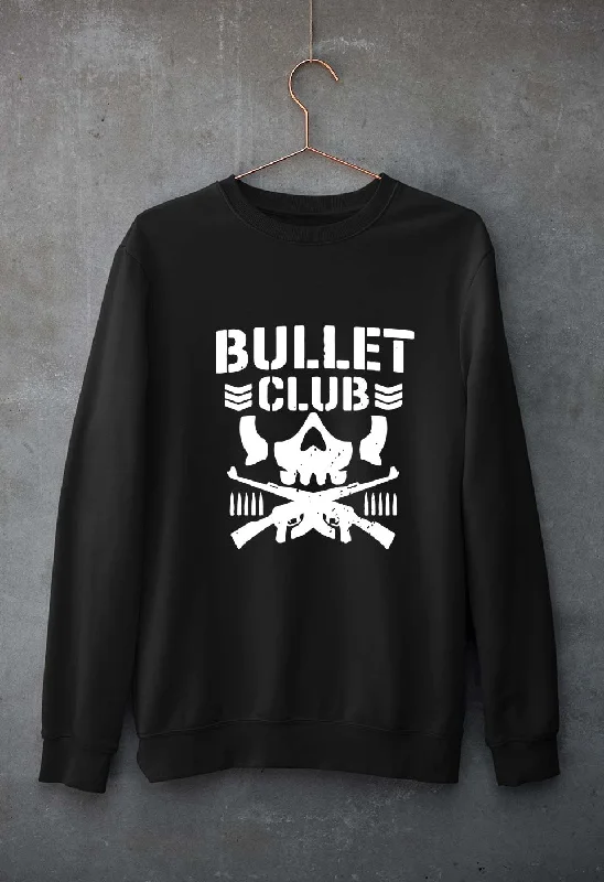 Bullet Club Unisex Sweatshirt for Men/WomenHoodie with Applique Textured Unique