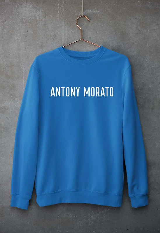 Antony Morato Unisex Sweatshirt for Men/WomenHoodie with Emblem Brand Identity