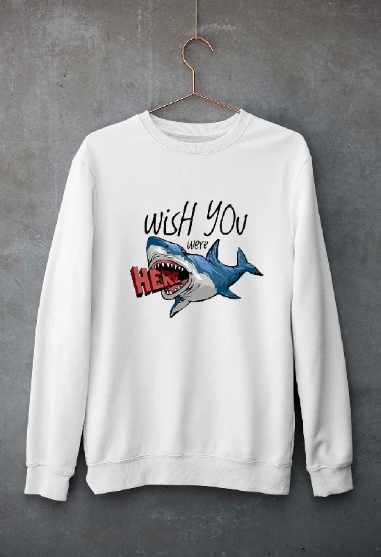 Shark Unisex Sweatshirt for Men/WomenHoodie with Mesh Breathable Sporty