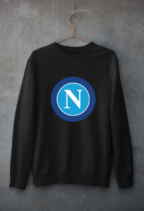 Napoli Unisex Sweatshirt for Men/WomenHoodie with Pattern Geometric Abstract