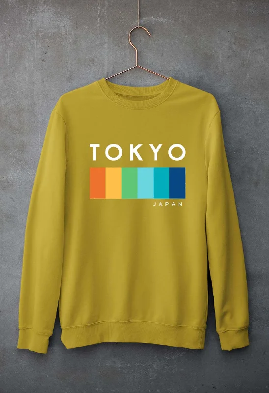 Tokyo Japan Unisex Sweatshirt for Men/WomenHoodie with Snap Buttons Easy Quick