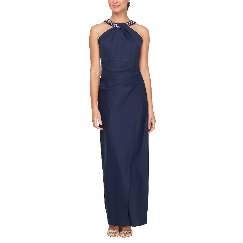 Alex Evenings 8134313 Long Formal Evening Dress Tunics Denim casual