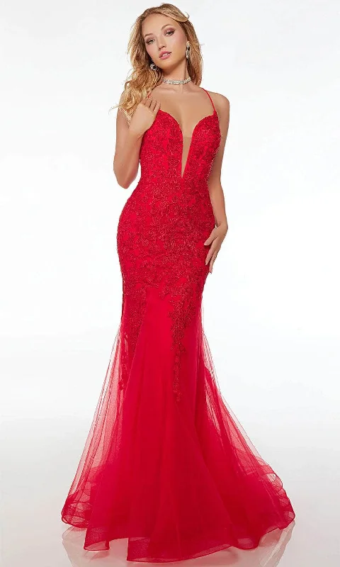 Alyce Paris 61478 - Sweep Train Mermaid Evening Dress Tunics New arrival