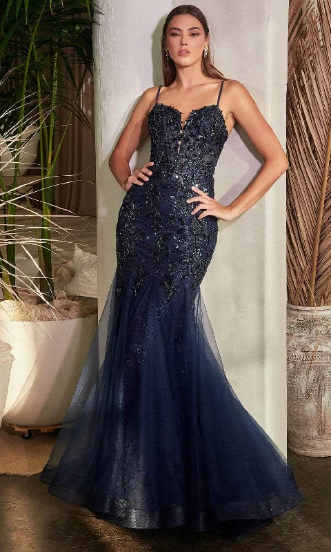 Ladivine CDS488 - Glittery Mermaid Evening Dress Sequined Elegant Party