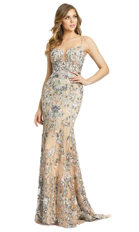 Mac Duggal A79313 - Deep Sweetheart Embroidered Evening Dress Tunics Spring floral