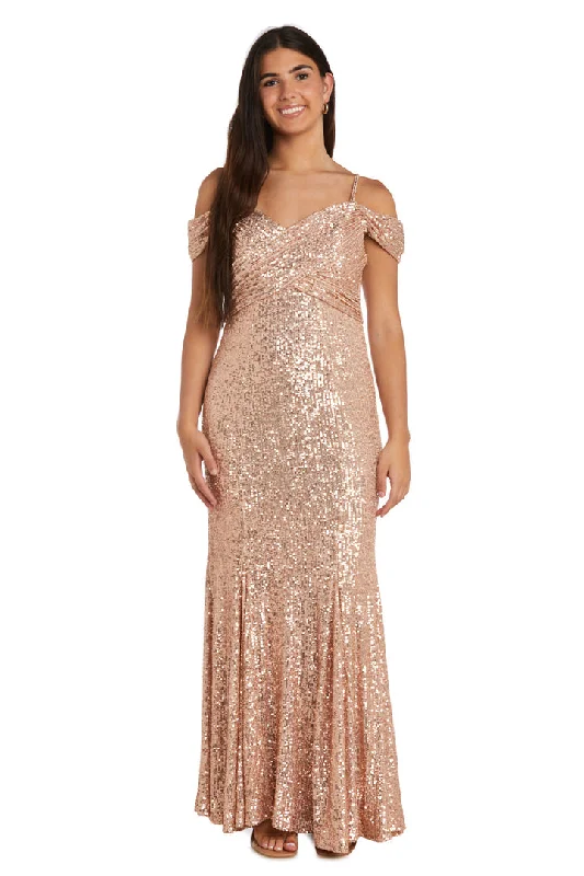 Nightway 22143 Long Formal Sequin Evening Dress Tunics Short Trendy