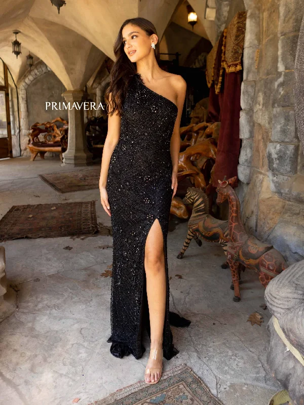 Primavera Couture 3921 Long Prom Formal Evening Dress Tunics Formal black