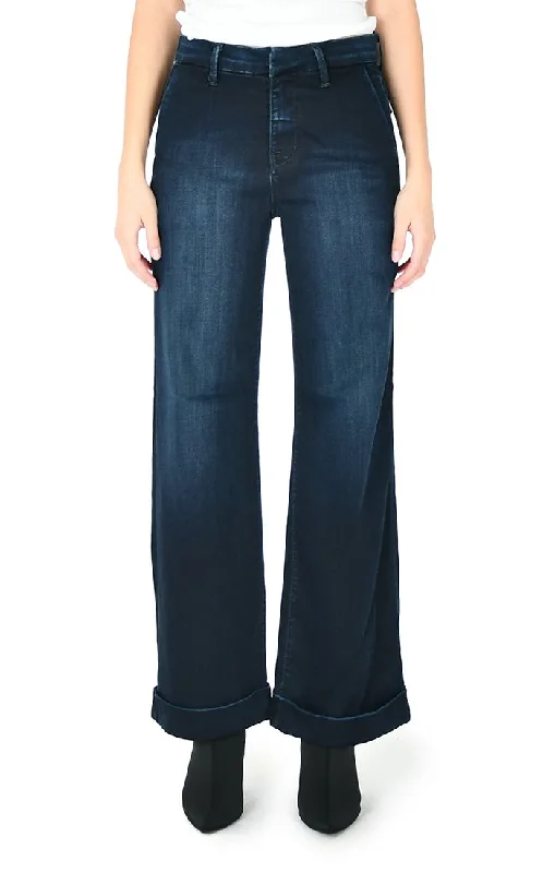 DREAM TROUSER FIT IN MADERA BLUE Trousers Occasion Special