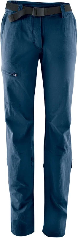 Maier Sports Womens Hiking Trousers - Lulaka Trousers High Rise Slim Fit