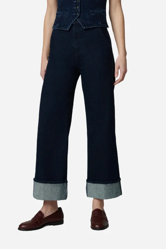 Joe's Trixie Trousers Wide Cuff in Don't Worry Trousers Bestseller Popular