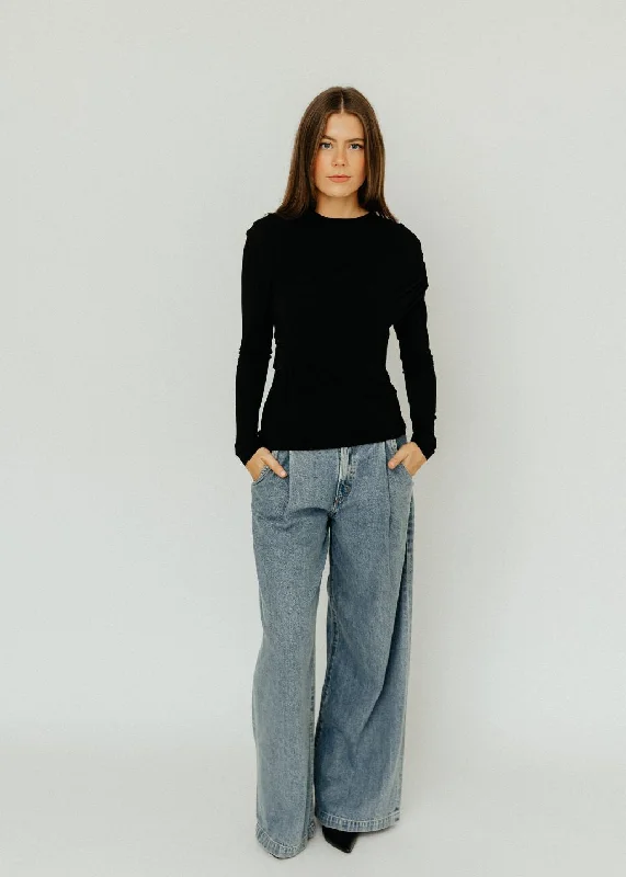 AGOLDE Ellis Trouser in Baffle Trousers Bootcut Casual