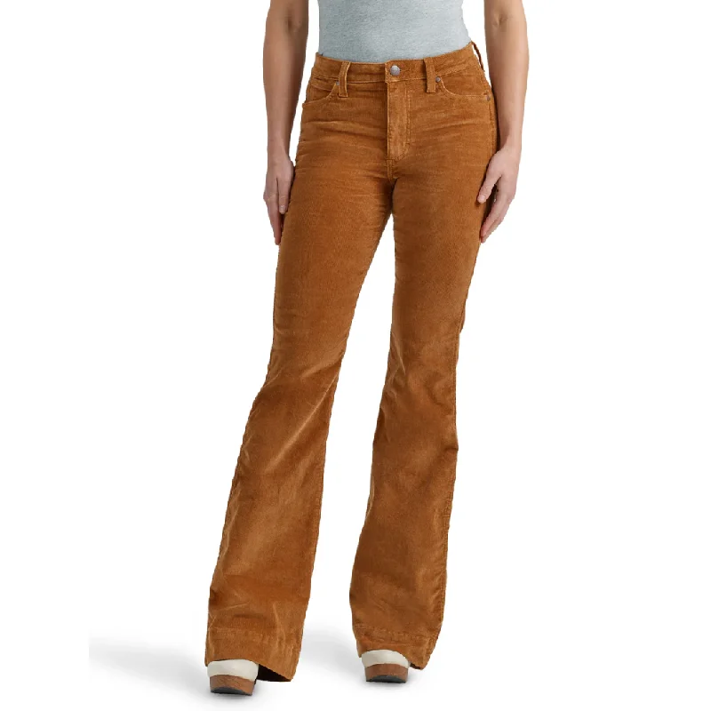 Wrangler Retro® Bailey Corduroy Trouser - High Rise 112352983 Trousers versatile all-occasion